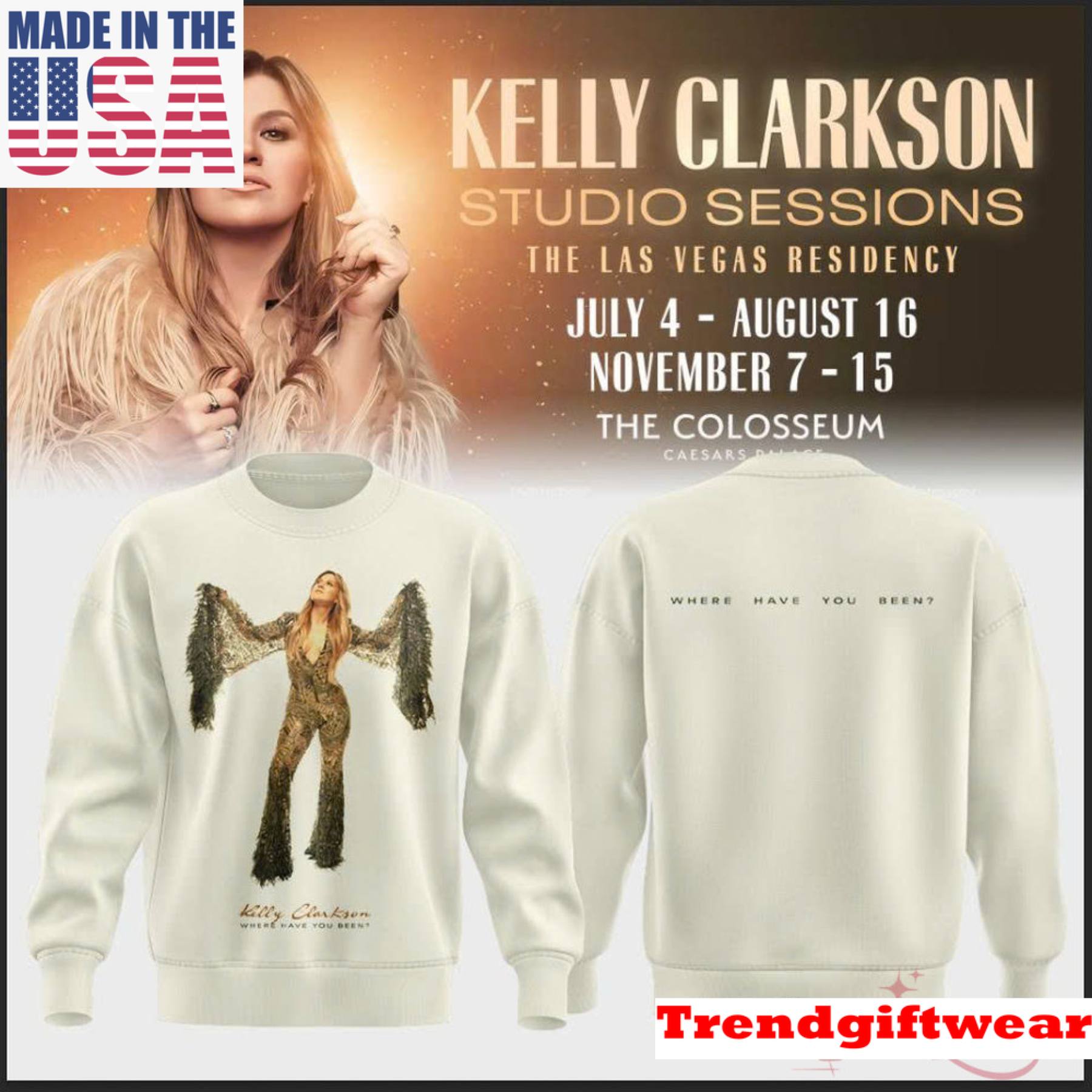 Kelly Clarkson Studio Sessions The Las Vegas Residency 2026